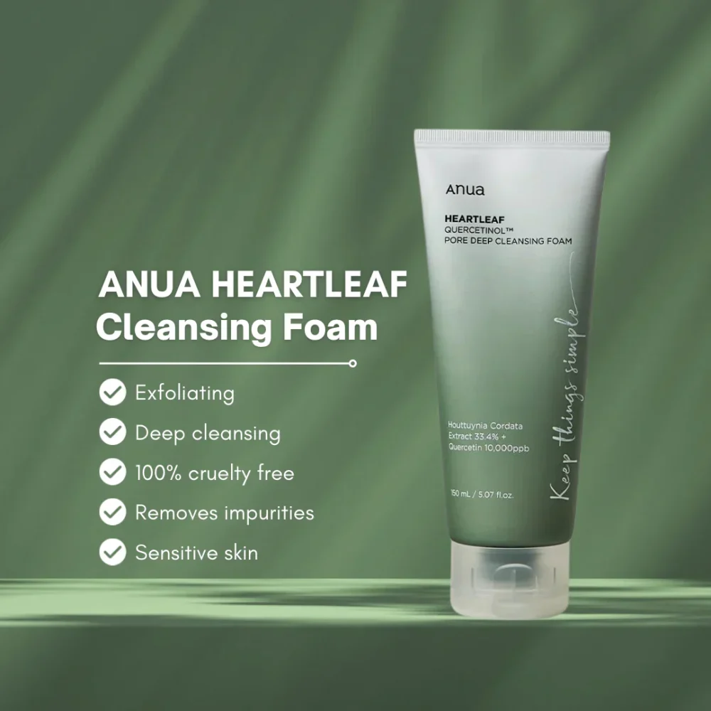 Anua Heartleaf Quercetinol Pore Deep Cleansing Foam - Image 3